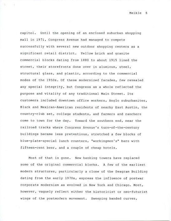 Meikle Capital Improvements 06