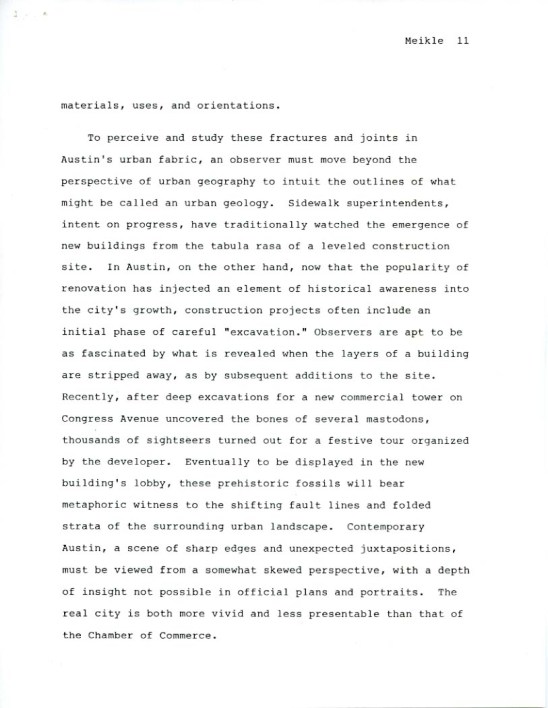 Meikle Capital Improvements 11